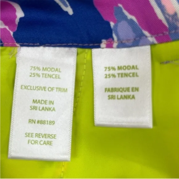 Lilly Pulitzer Saffron Amethyst One Too Many Jogger Pants XS - Picture 4 of 8